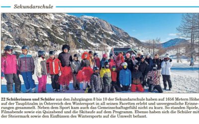 Schneeschulfahrt auf die Tauplitzalm