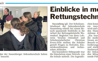 Einblicke in moderne Rettungstechnik