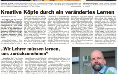 Kreative Köpfe durch verändertes Lernen